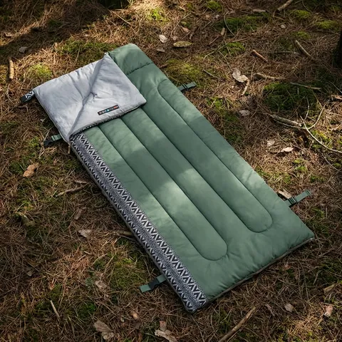 Спальний мішок Naturehike L150 NH20MSD05, (13°C) лівий, темно-зелений — фото 3
