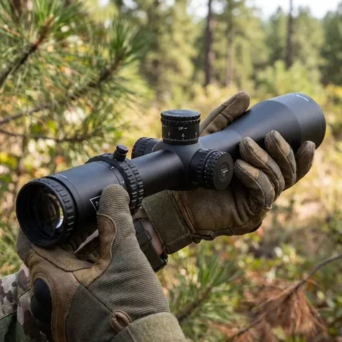 Приціл оптичний Trijicon Tenmile 4-24x50 MRAD Ranging Crosshair SFP Red — фото 3