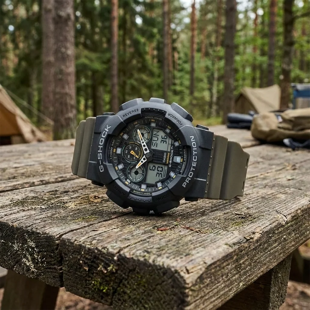 Годинник Casio G-SHOCK GA-100TU міцність, стиль і надійність у кожній секунді