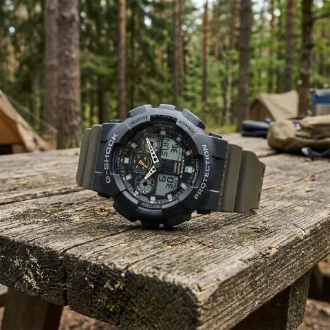 Годинник Casio G-SHOCK GA-100TU міцність, стиль і надійність у кожній секунді