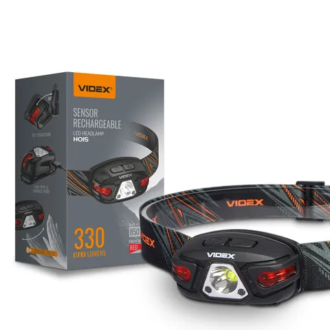 Налобний світлодіодний ліхтарик VIDEX VLF-H015 330Lm 5000K — фото 2