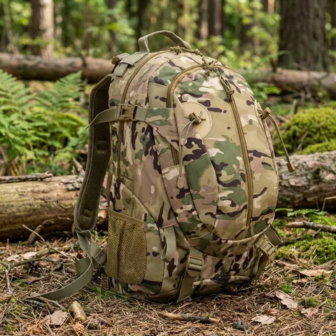 Вологостійкий рюкзак Patrol Molle 25л Мультикам — фото 3