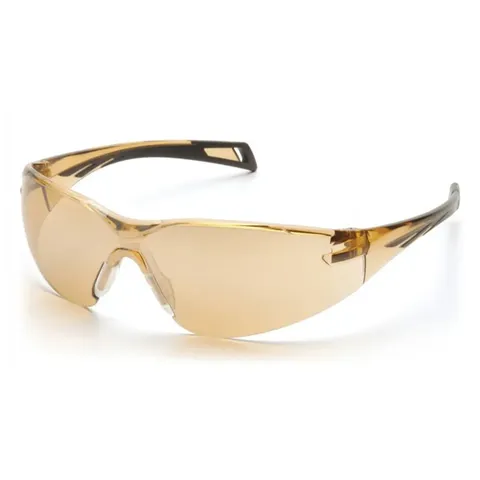Окуляри захисні Pyramex PmxSlim (bronze) коричневі, Коричневий — фото 2