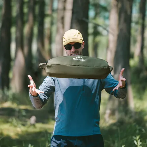 Стілець складаний ультралегкий Naturehike CNK2550JJ013 Yamami YL01, розмір L, алюміній, сірий — фото 10