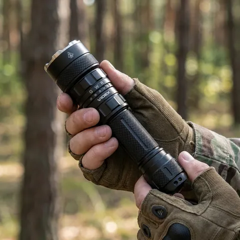 Тактичний світлодіодний ліхтарик VIDEX VLF-AT255RG 2000Lm 5000K — фото 3