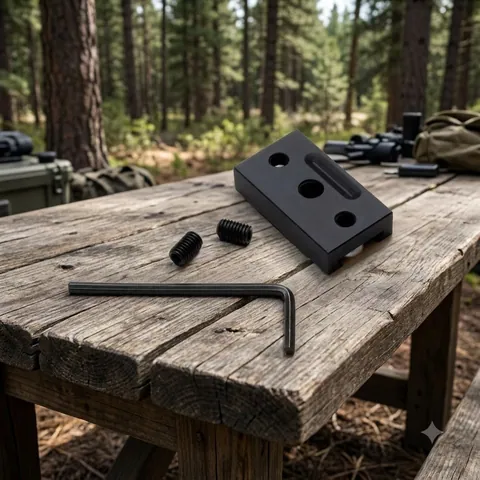 Перехідник для монокулярів з minirail на J-arm PVS14