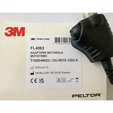 Адаптер кнопка PTT 3M Peltor FL4063 для радіостанции Motorola Mototrbo — фото 6