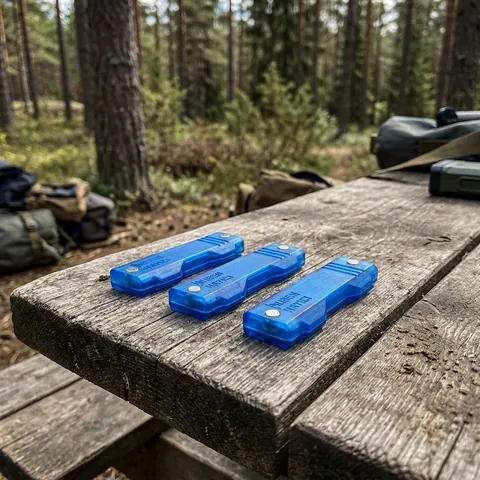 Плаcтини для ліхтаря Wuben E8, синій