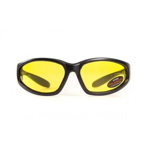 Окуляри поляризаційні BluWater Samson-2 Polarized (yellow) жовті, Чорний — фото 4