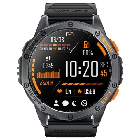 Розумний смарт годинник Smart GPS Max Black, 2 ремінці — фото 8