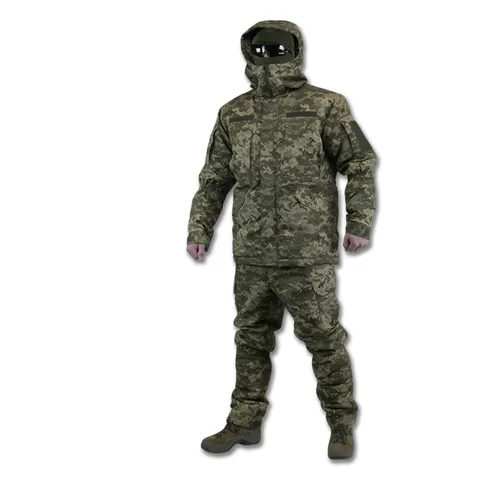 Зимовий костюм Water Repellent MILITEX Gen 6 Піксель (бушлат+штани) — фото 13