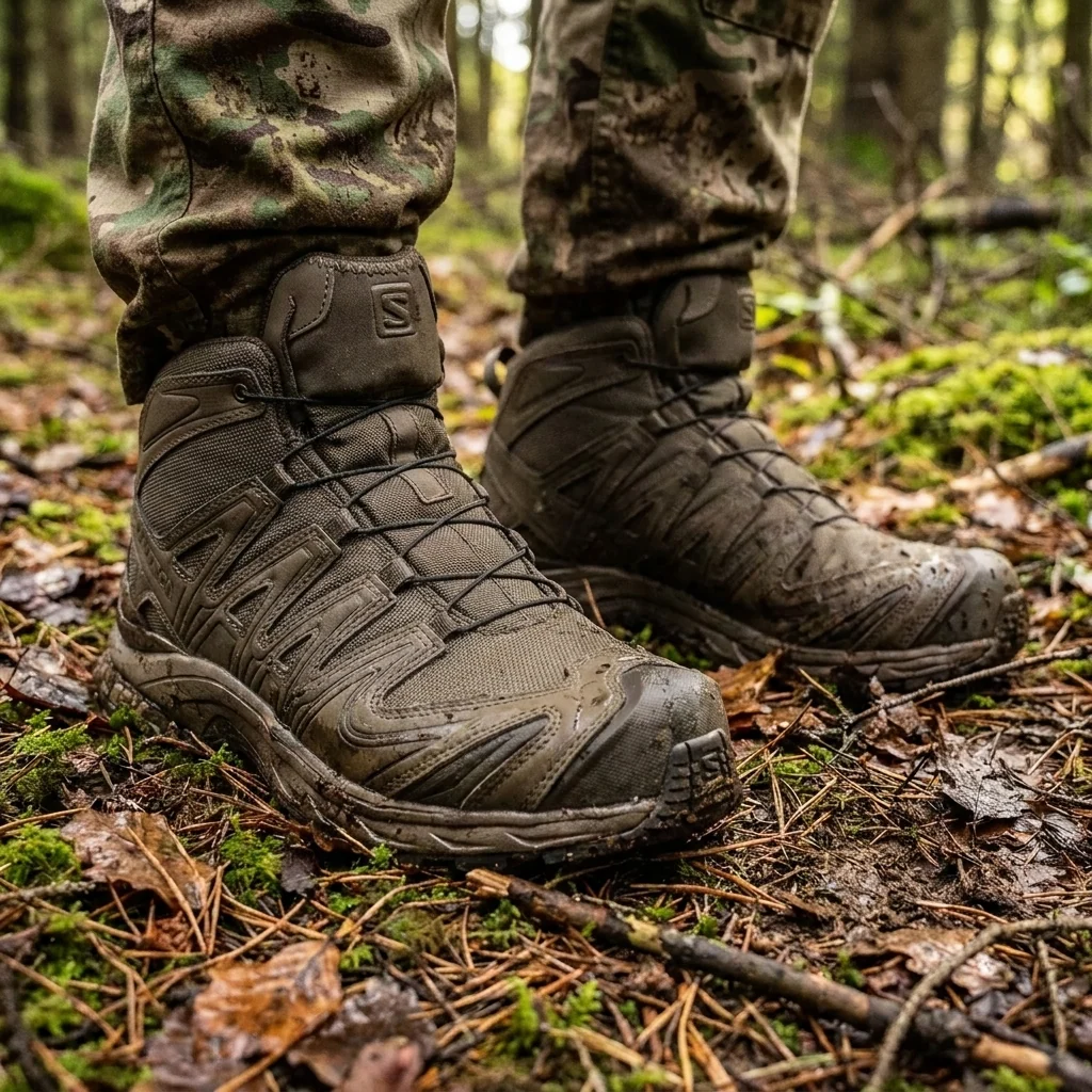 Черевики Salomon XA Forces MID EN 7.5 Dark Earth 41р (1/3)