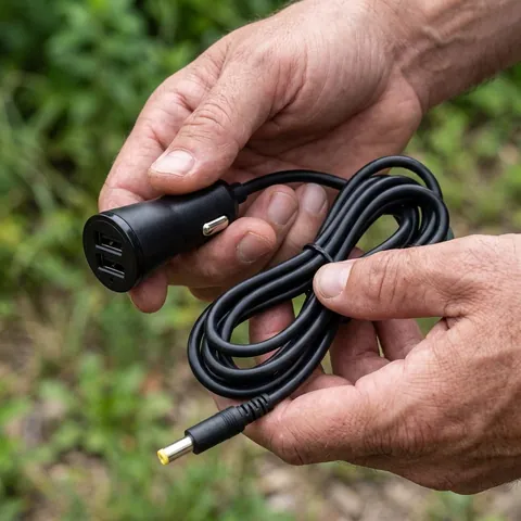 Кабель для живлення Starlink mini від прикурювача авто з 2-а usb 1.8 метра — фото 3