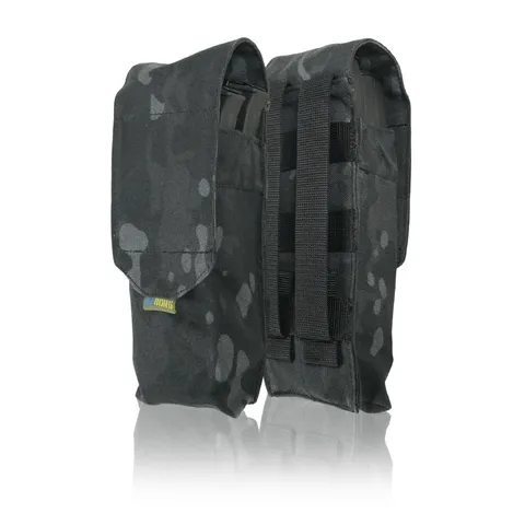 Підсумок під 2 магазина Kiborg GU Double Mag Pouch Чорний мультикам — фото 2