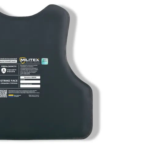 Балістичний пакет Militex для бронежилета (захист грудного відділу) 39*37,3 (2 клас захисту) — фото 6