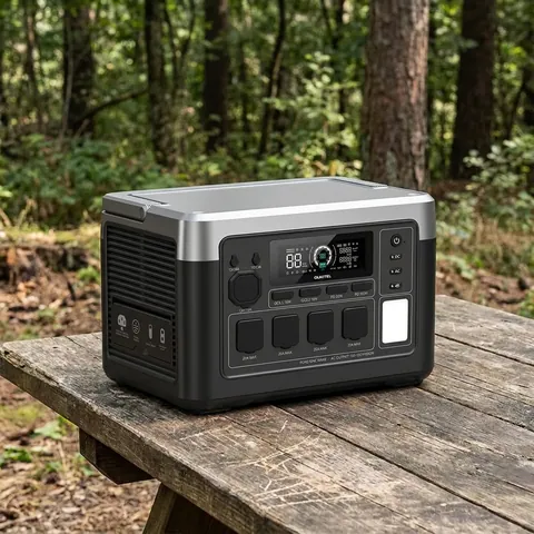 Портативна зарядна станція OUKITEL BP1500E Plus 1843Wh 1500W LiFePO4 з UPS та швидким заряджанням