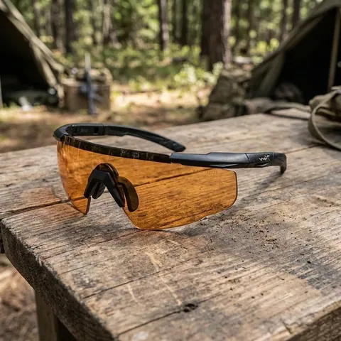 Окуляри балістичні Wiley X Saber Advanced. 2 лінзи (Grey/Rust) оправа Black