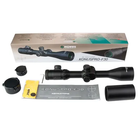 Приціл KonusPro F-30 4-16x52 (Mil-Dot модифік., АО, 30мм, черв./синя підсв., вел. калібр) — фото 6