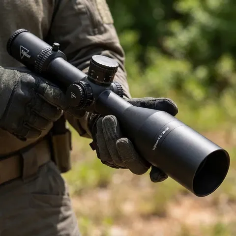 Приціл оптичний Trijicon Tenmile 4.5-30x56 Red/Green MRAD Precision Tree FFP — фото 3
