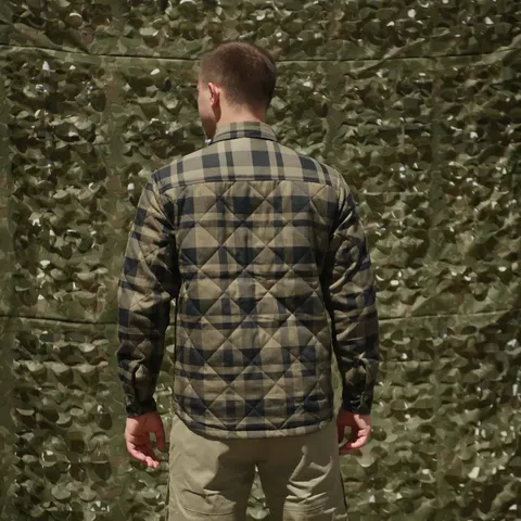 Куртка Frontier Tartan Хакі — фото 5