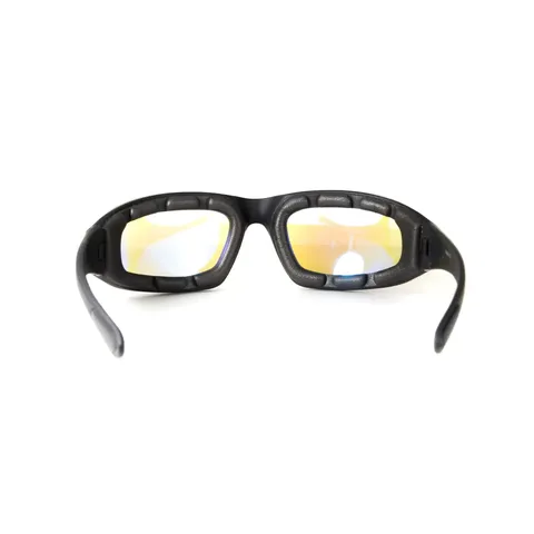 Окуляри фотохромні (захисні) Global Vision KickBack Photochromic (G-Tech™ blue) Anti Fog, фотохромні дзеркальні сині, Чорний — фото 6