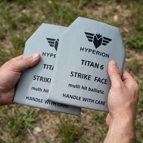 Бронеплити титано-керамічні 6 класу, TITAN -6 розмір М 250*300, 3,5кг — фото 3