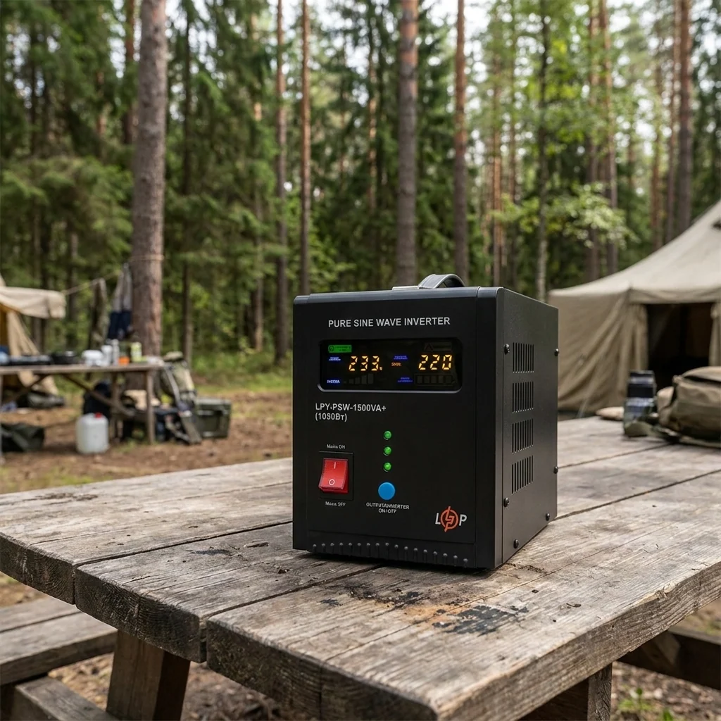 ДБЖ LogicPower LPY-PSW-1500VA+ (1050Вт) 10A/15A з правильною синусоїдою 24V
