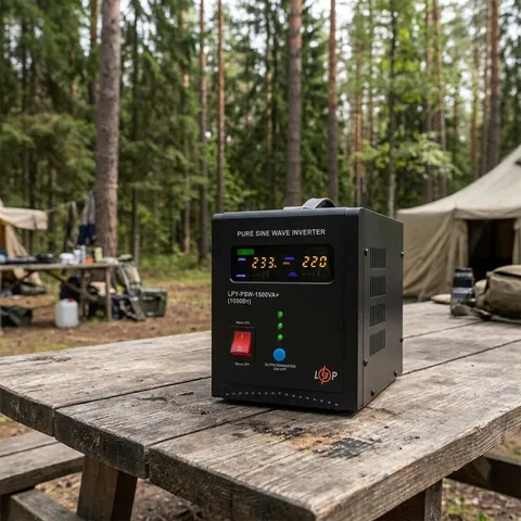 ДБЖ LogicPower LPY-PSW-1500VA+ (1050Вт) 10A/15A з правильною синусоїдою 24V