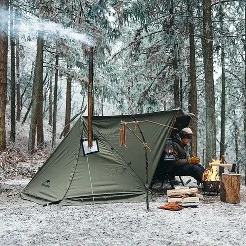 Одномісний намет Naturehike NH21YW157 — Темно зелений — фото 6