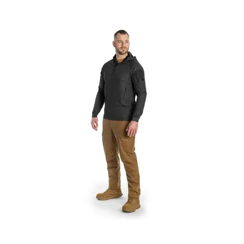 Кофта тактична Helikon-Tex RANGE HOODIE - TopCool, чорний — фото 13