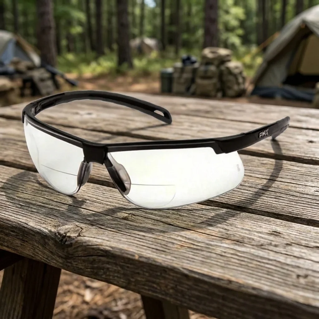 Біфокальні захисні окуляри Pyramex Ever-Lite Bifocal (clear +1.5) Super Anti-Fog H2MAX, біфокальні прозорі з діоптріями