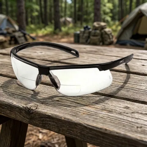 Біфокальні захисні окуляри Pyramex Ever-Lite Bifocal (clear +1.5) Super Anti-Fog H2MAX, біфокальні прозорі з діоптріями
