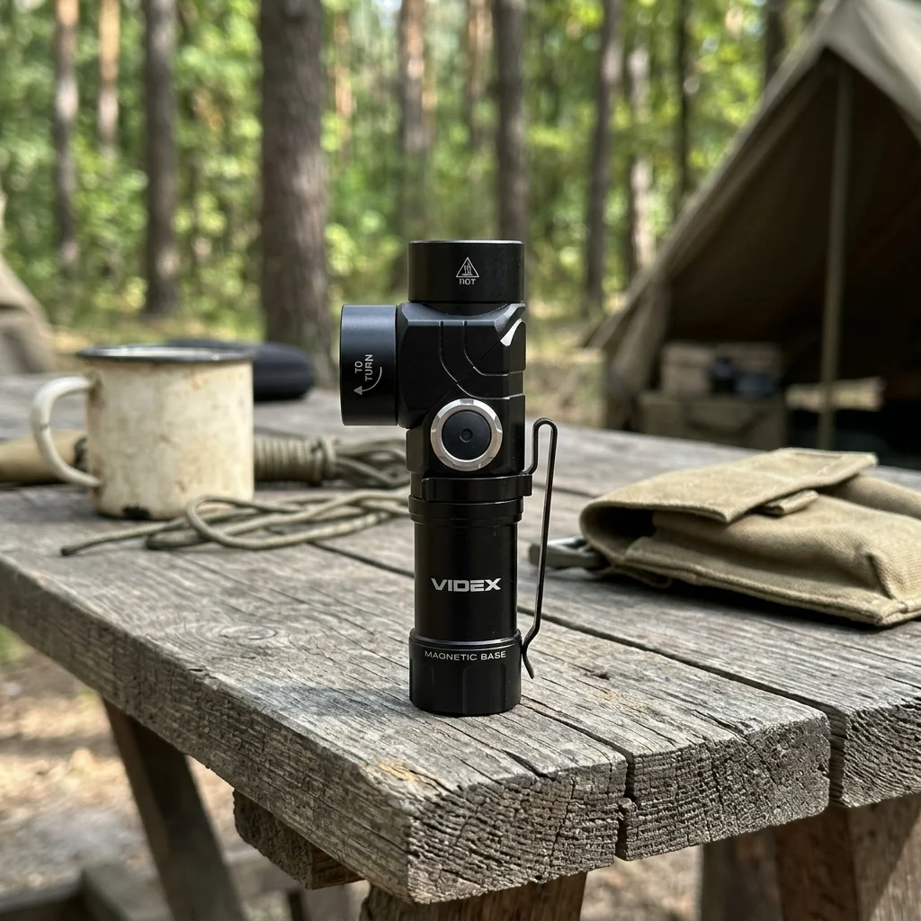 Портативний світлодіодний ліхтарик VIDEX VLF-A244RH 600Lm 5000K