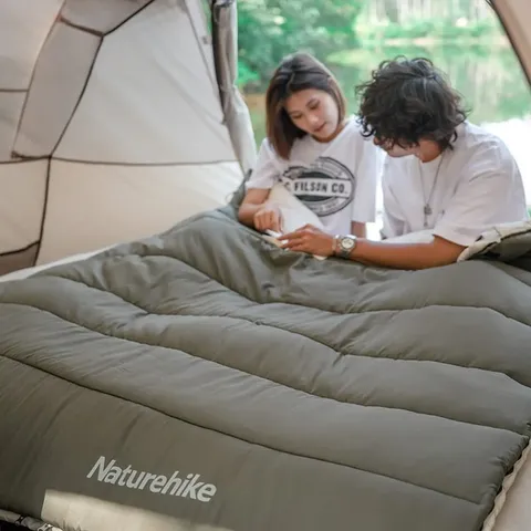 Спальний мішок Naturehike LD150 CNK2300SD016 лівий, темно-зелений — фото 6