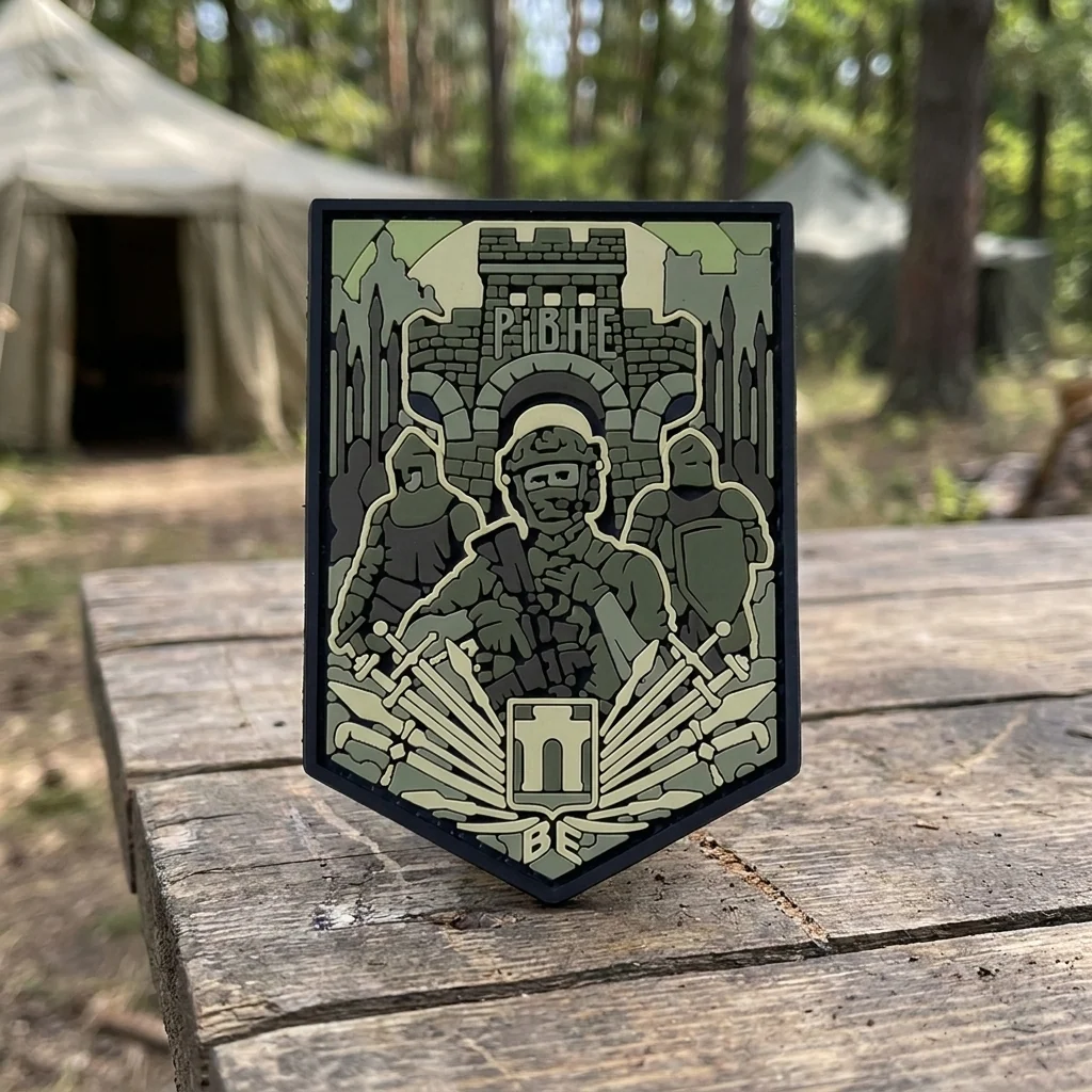 ПВХ Патч (шеврон) "Рівне" олива