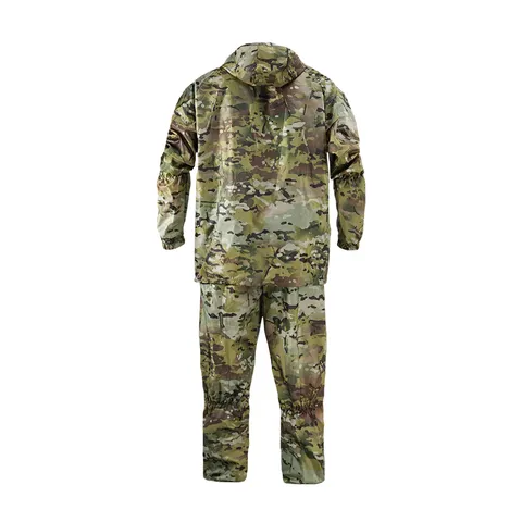 Тактичний маскхалат Multicam Oxford Вологозахисний костюм (куртка + штани) для польових умов — фото 4