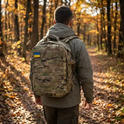 Рюкзак з MOLLE швидкоз'ємний мультикам
