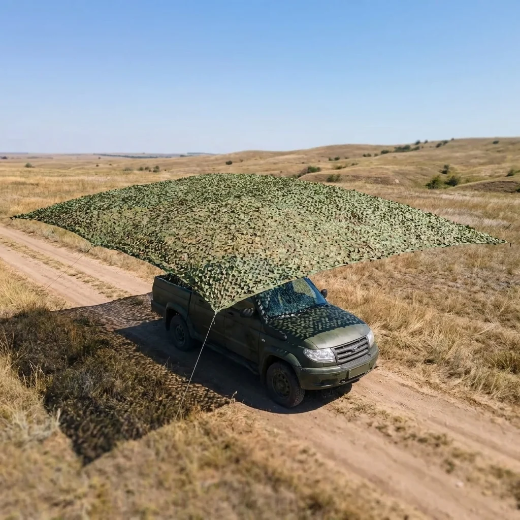 Маскувальна сітка Militex для авто Камуфляж 8х10м (площа 80 кв.м.)