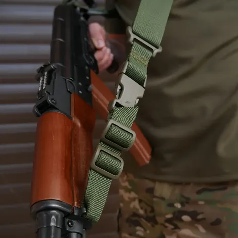 Ремінь 2-точковий Kiborg Gun Sling G-2 з пряжкою швидкого регулювання Triple-X Olive — фото 9