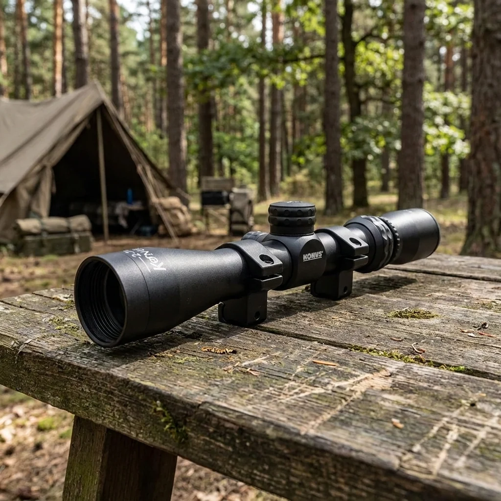 Оптичний приціл KONUS KONUSPRO 2-7x32 30/30 (з кільцями)
