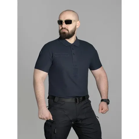 Поло тактичне BEZET ДСНС dark navy — фото 4
