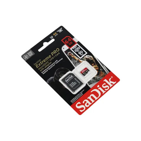 Карта пам'яті SANDISK 64GB C10 UHS-I U3 Extreme Pro V30 (SDSDXXU-064G-GN4IN) — фото 3