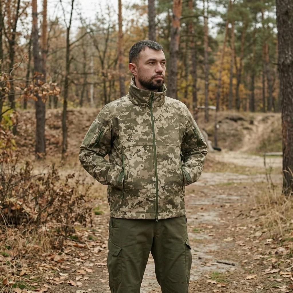Куртка Phantom SoftShell Піксель (7290)
