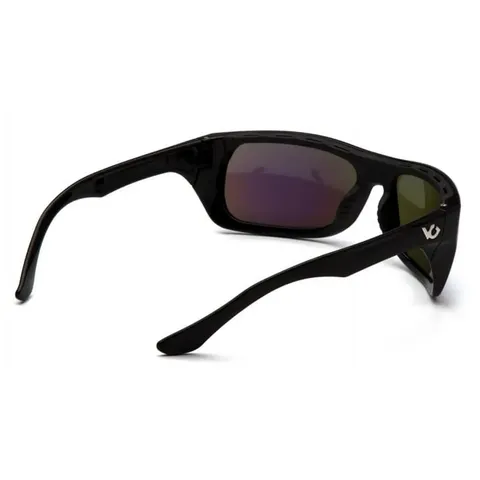 Окуляри поляризаційні захисні Venture Gear Vallejo Polarized (green mirror), дзеркальні синьо-зелені, Чорний — фото 6