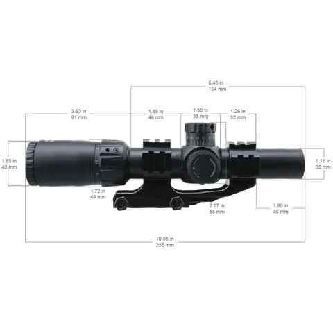 Приціл оптичний Vector Optics Mustang 1-4x24 (30 мм) illum. FFP — фото 12
