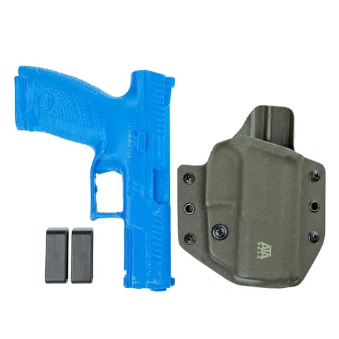Кобура зовнішньопоясна ATA-Gear Hit Factor v.1 CZ P10-C Olive Drab — фото 2