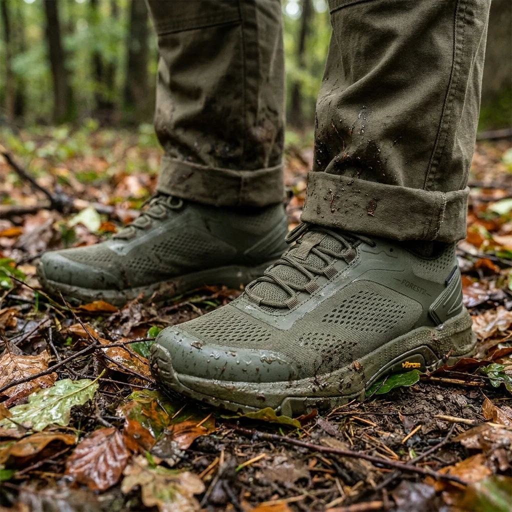 Водонепроникні кросівки Forester Low Khaki Vibram