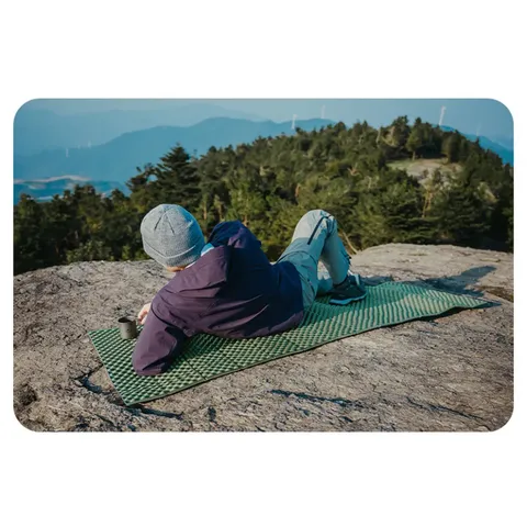 Килимок складаний IXPE Naturehike CNK2450WS044, алюмінієва плівка, 195x60х1,8 см, синій — фото 7