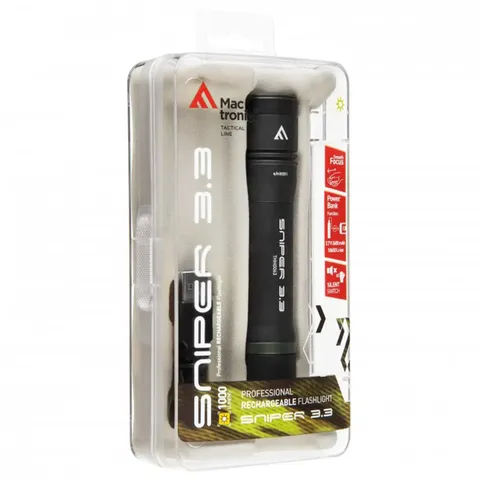 Ліхтар тактичний Mactronic Sniper 3.3 (1000 Lm) Focus Powerbank USB Rechargeable (THH0063) — фото 10