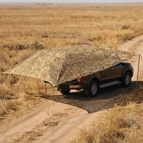 Осіння маскувальна сітка Militex Мультикам індивідуального розміру (50 грн за 1 кв.м.)